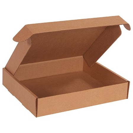 Bsc Preferred 11-3/4 x 10-3/4 x 2-1/4'' Kraft Deluxe Literature Mailers, 50PK BUY00014518